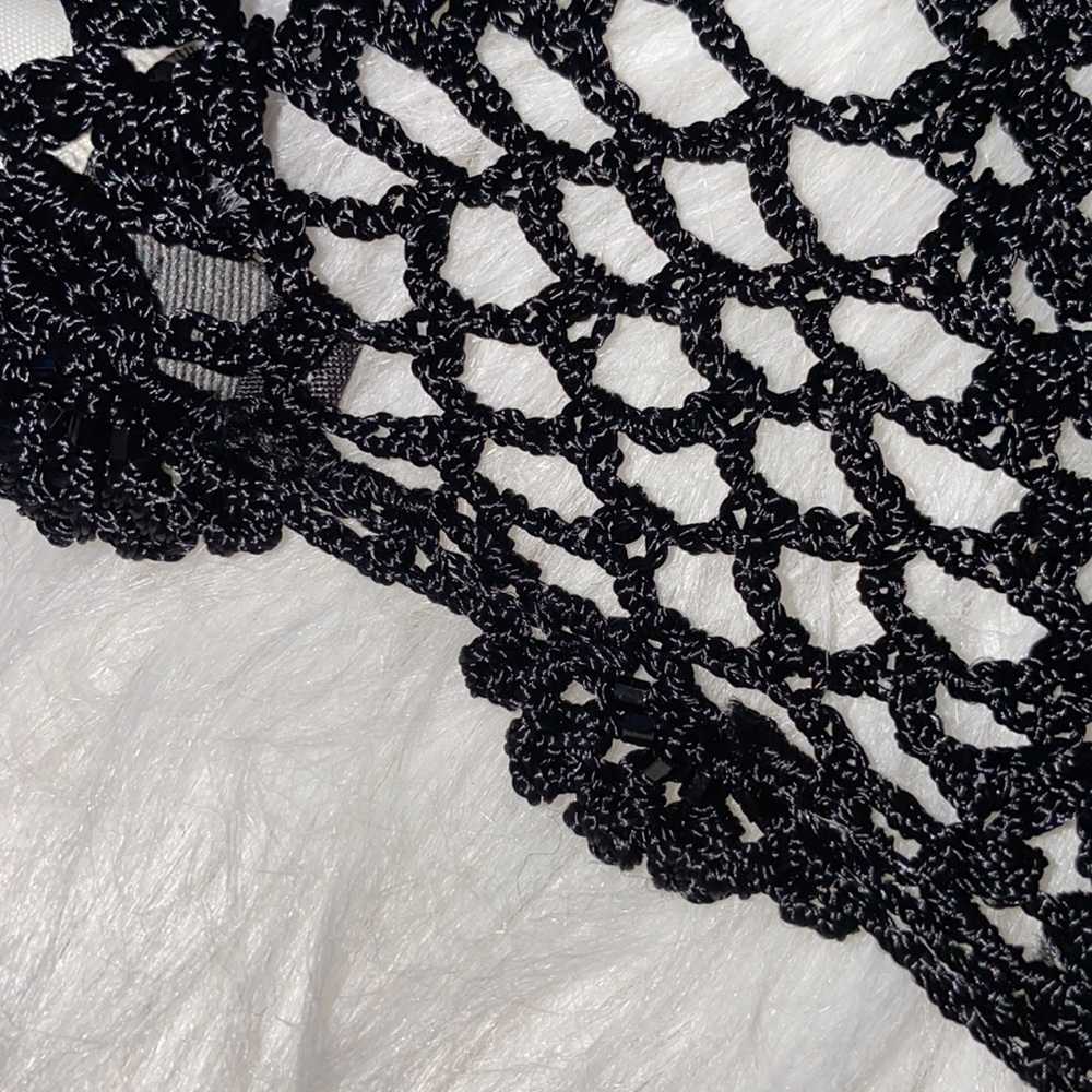 🫧[ The Limited ] Handknit Beaded Blouse - Picture 8 of 9
